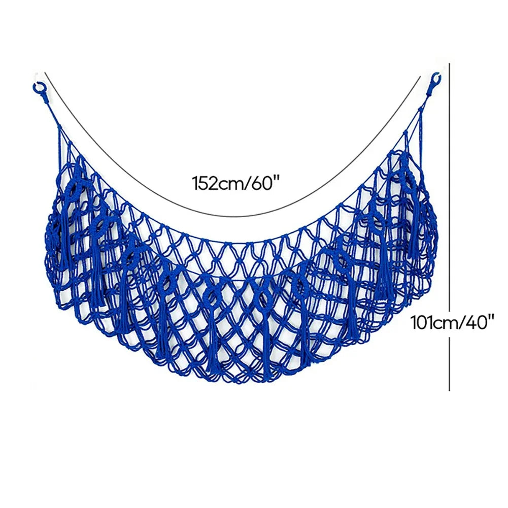 SnapMat NestWeb: Soft Mesh Organizer for Cozy Toy Cleanup
